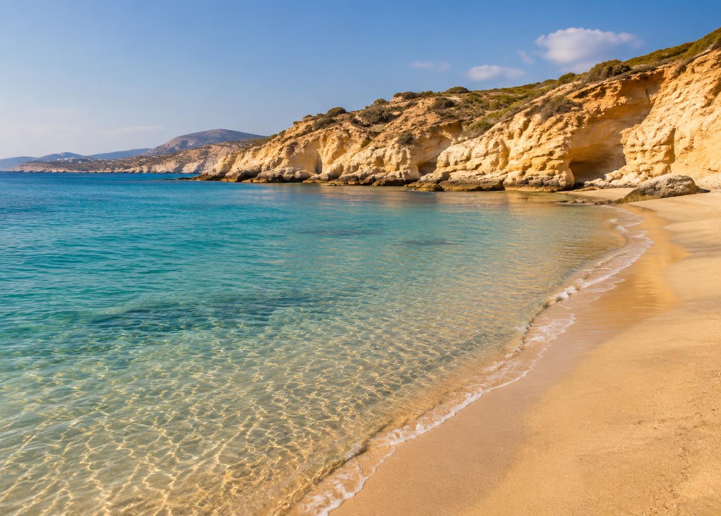Provatas sandy beach